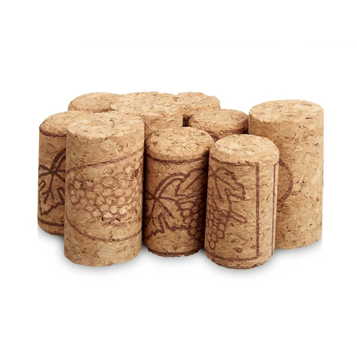 Juego de Tapones Kinvara Natural Corcho 12 x 17 x 2,5 cm (12 Unidades)