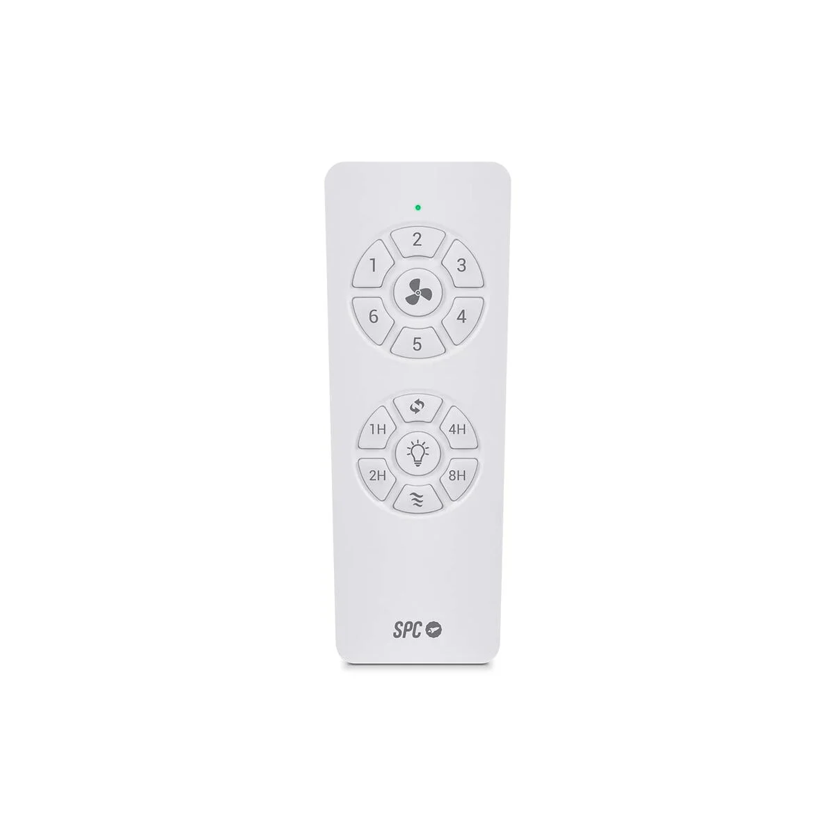 Ventilador de Techo con Luz SPC Internet 6499B MAX2 43 W Blanco