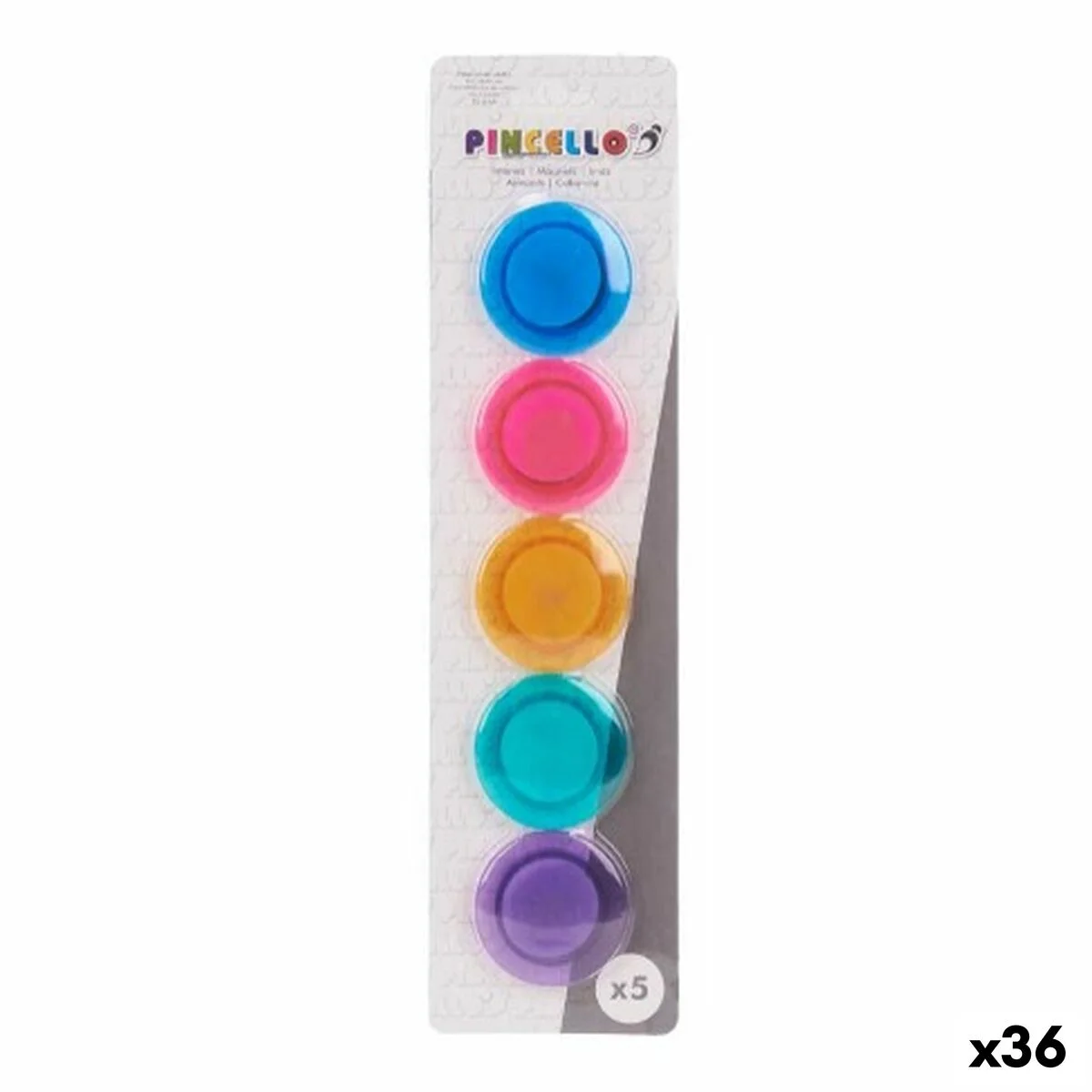 Imanes Pincello Grande Multicolor (36 Unidades)
