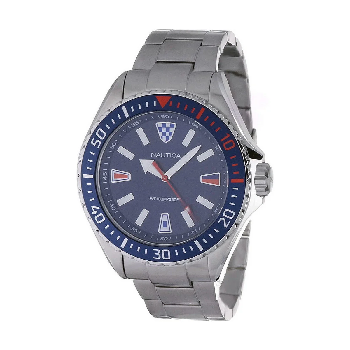 Reloj Hombre Nautica CRANDON PARK BEACH Plateado (Ø 46 mm)