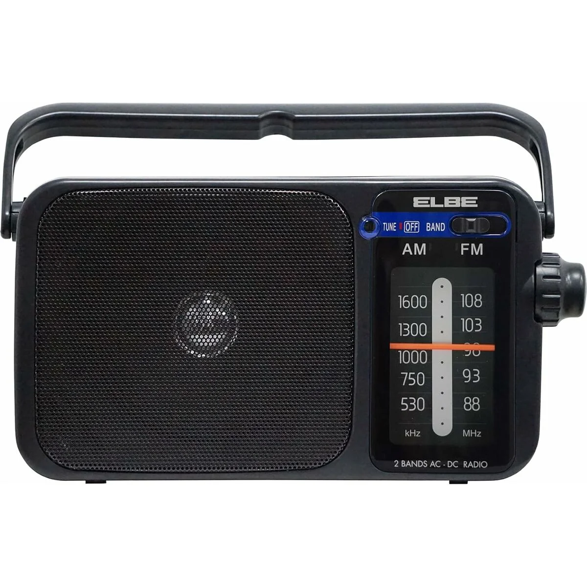 Radio AM/FM ELBE RF-942 Negro