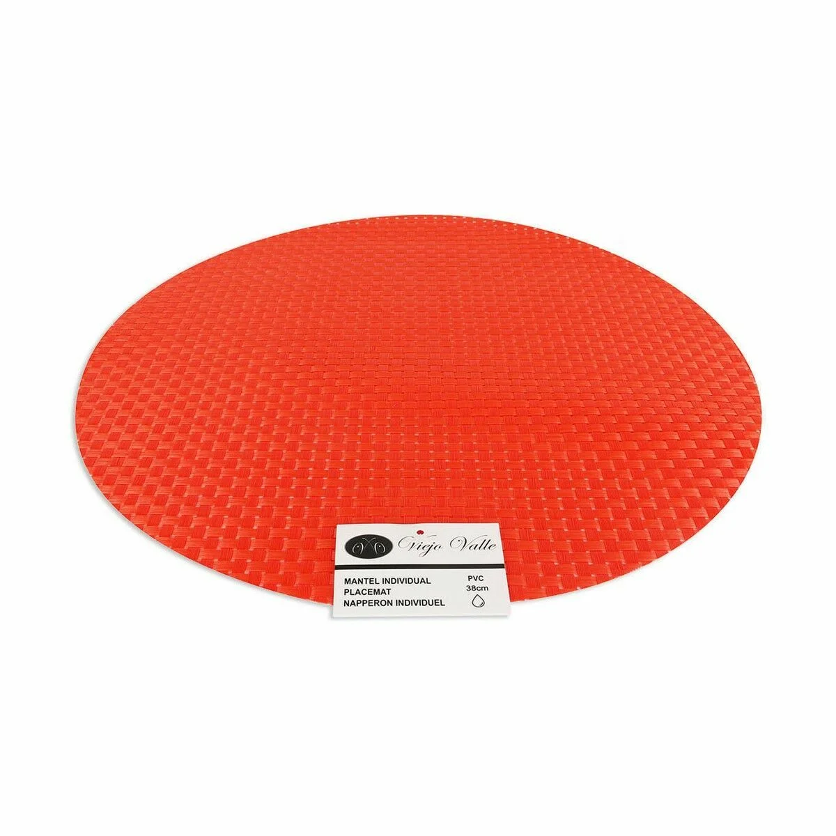 Mantel Individual Viejo Valle Naranja 38 cm (24 Unidades)