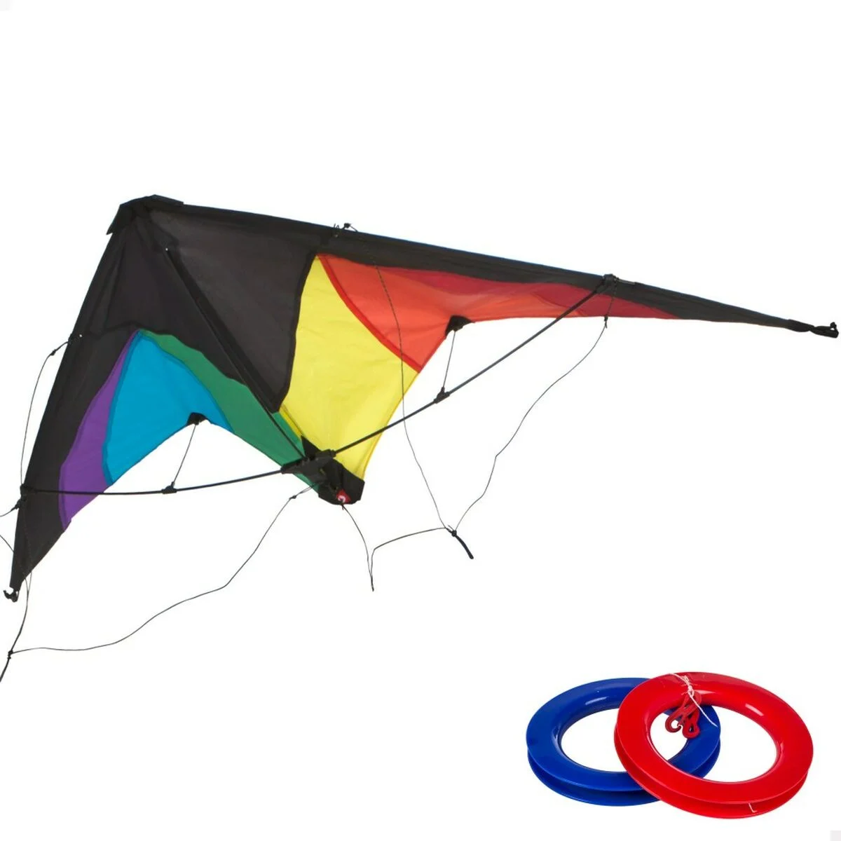 Cometa Eolo Pop-Up Magic 125 x 72 cm Arcoíris 12 Unidades