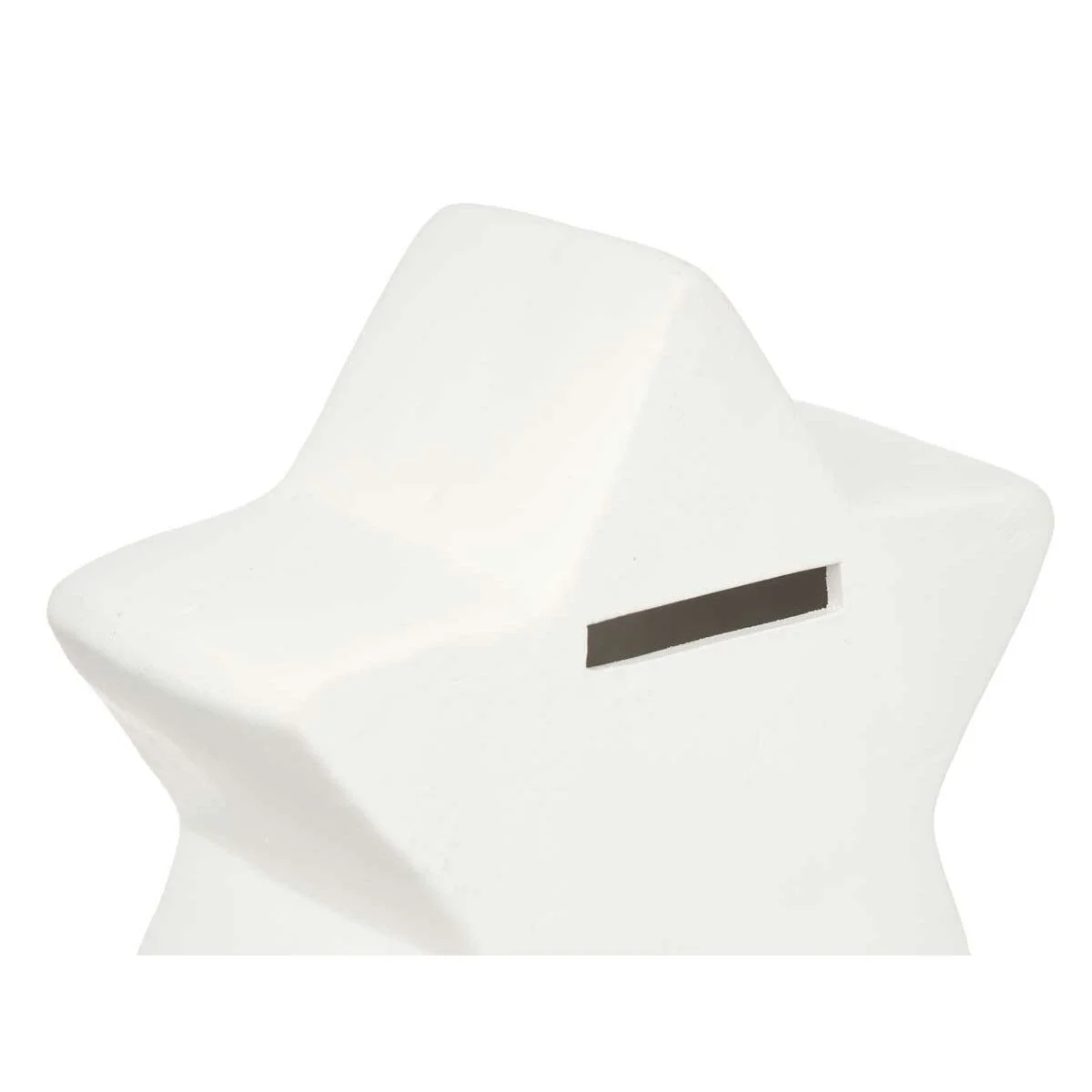Hucha para Pintar Pincello Blanco 12,8 x 12,6 x 8,2 cm 12,5 x 12,5 x 5,5 cm Estrella (12 Unidades)