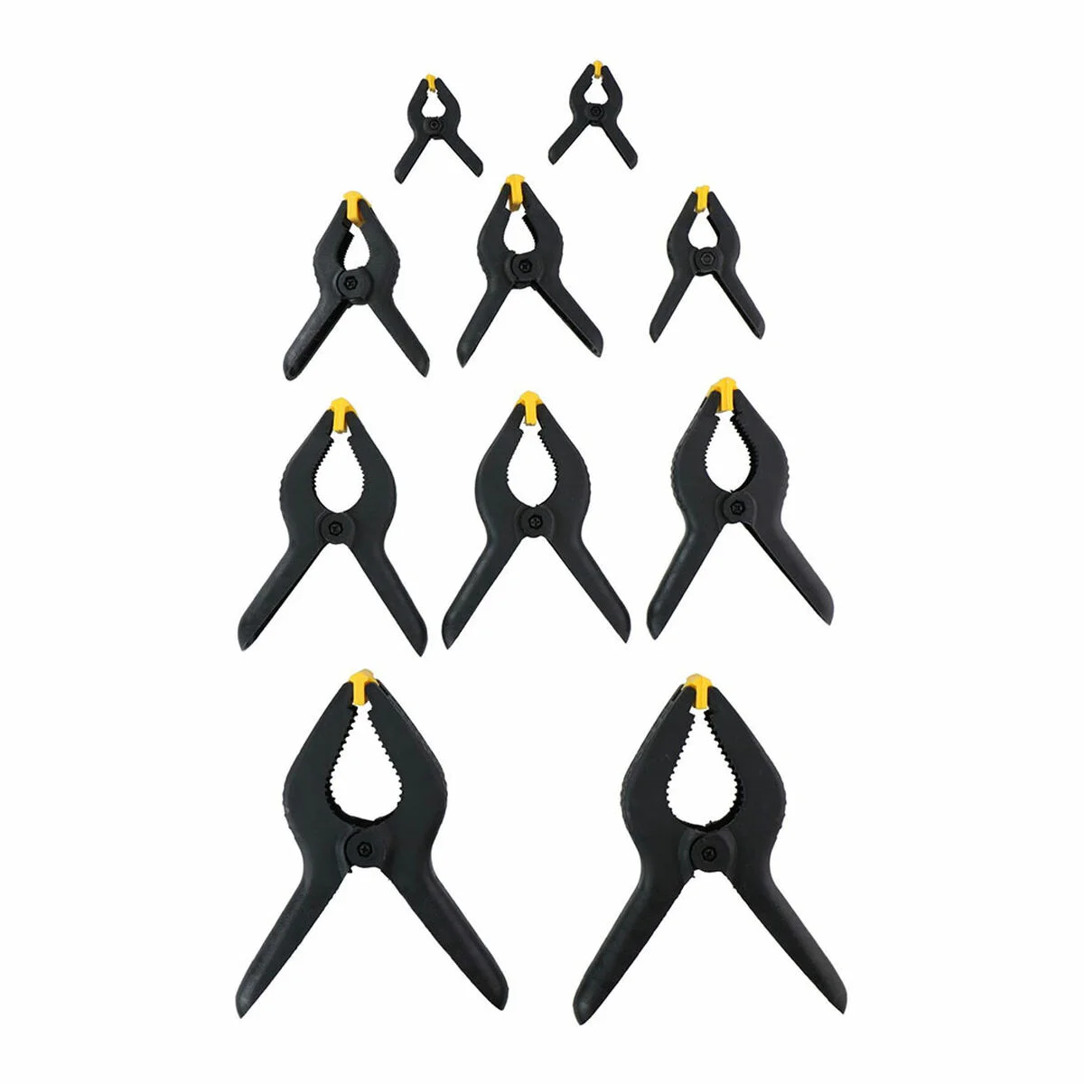 Pinza de sujeción Kinzo 10 Piezas