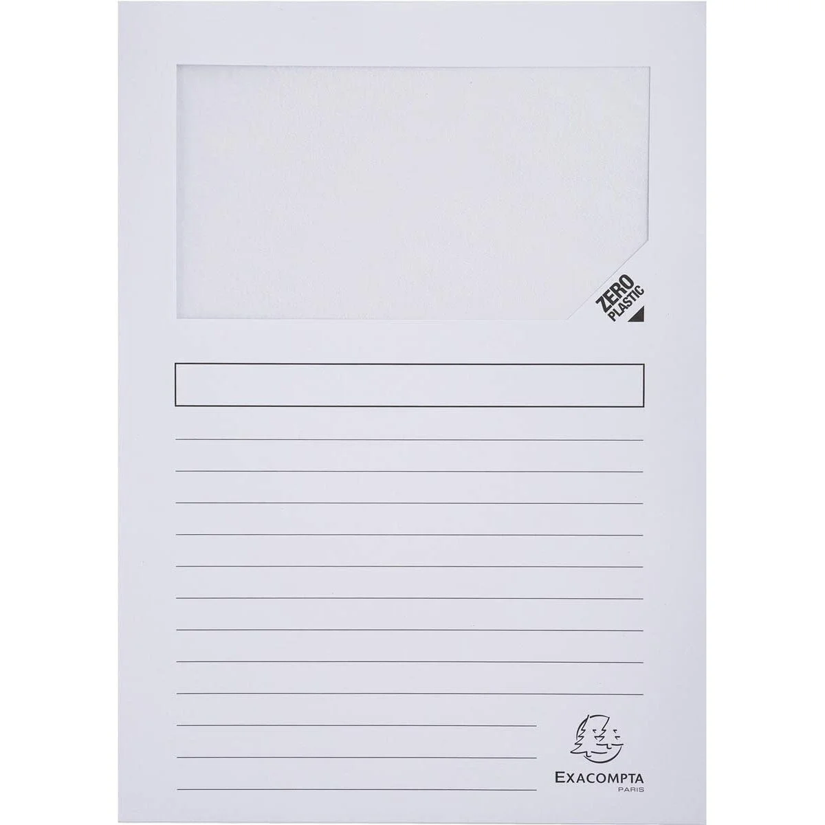 Subcarpeta Exacompta Forever Blanco A4 100 Piezas (4 Unidades)