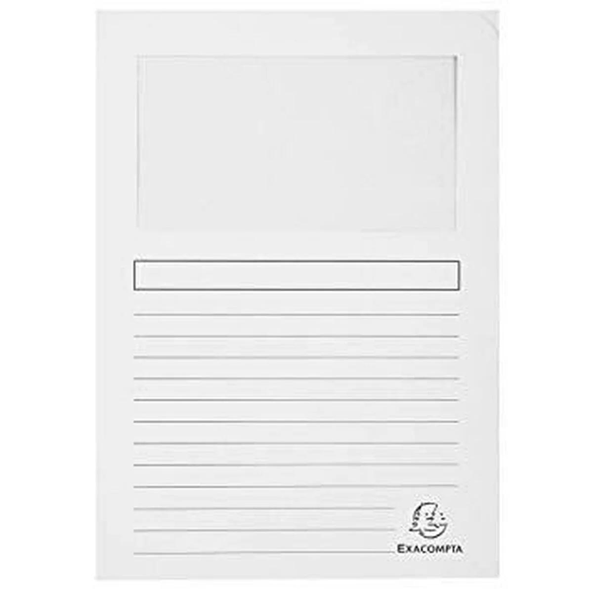 Subcarpeta Exacompta Forever Blanco A4 100 Piezas (4 Unidades)