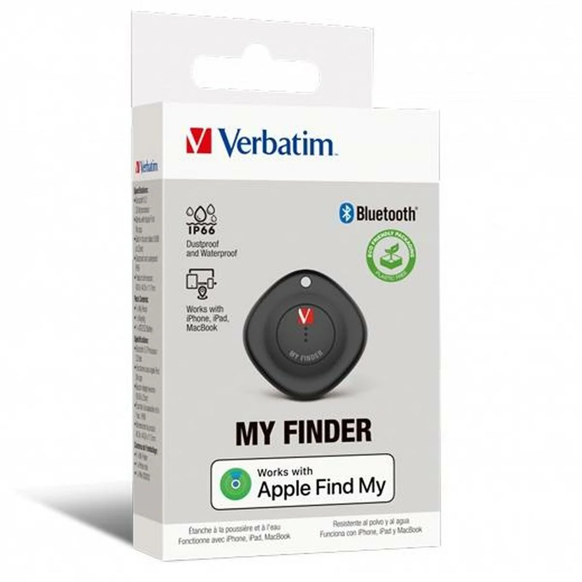 Localizador GPS Verbatim MYF-01 Negro