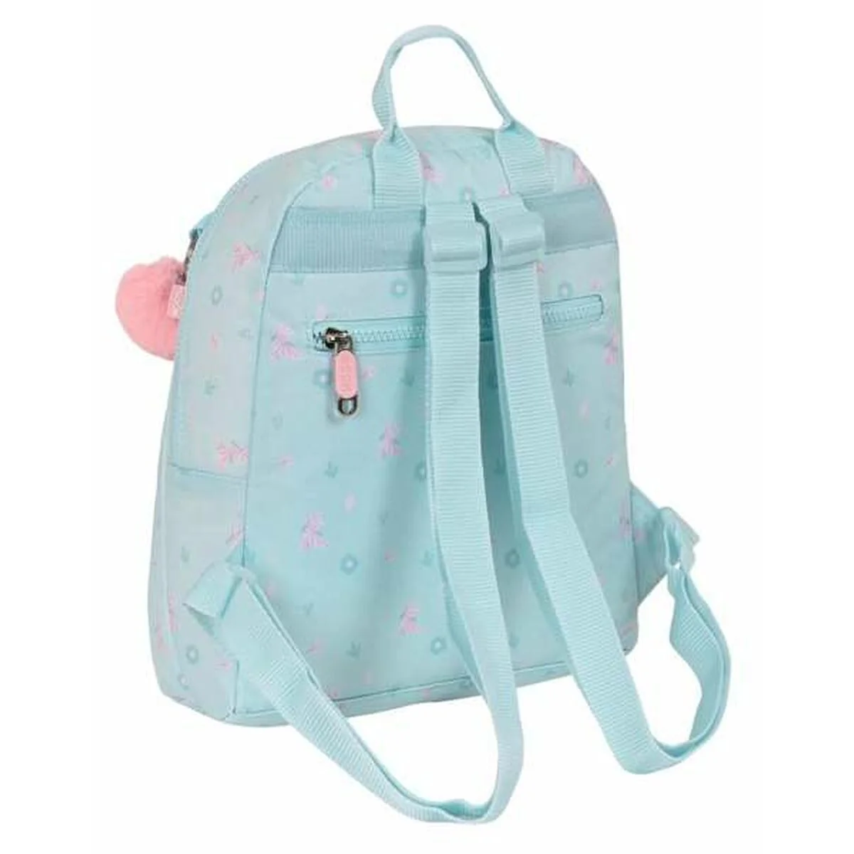 Mochila Infantil Moos Garden Turquesa 25 x 30 x 13 cm Mini