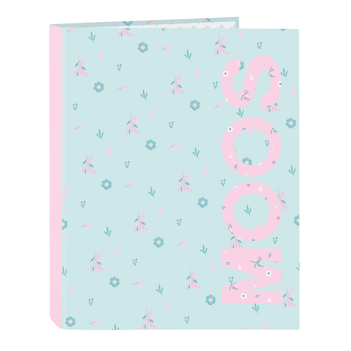 Carpeta de anillas Moos Garden Turquesa 26,5 x 33 x 4 cm