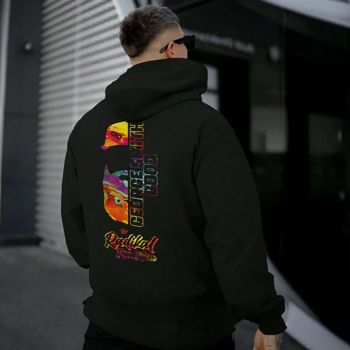 Sudadera con Capucha RADIKAL GSG Negro S