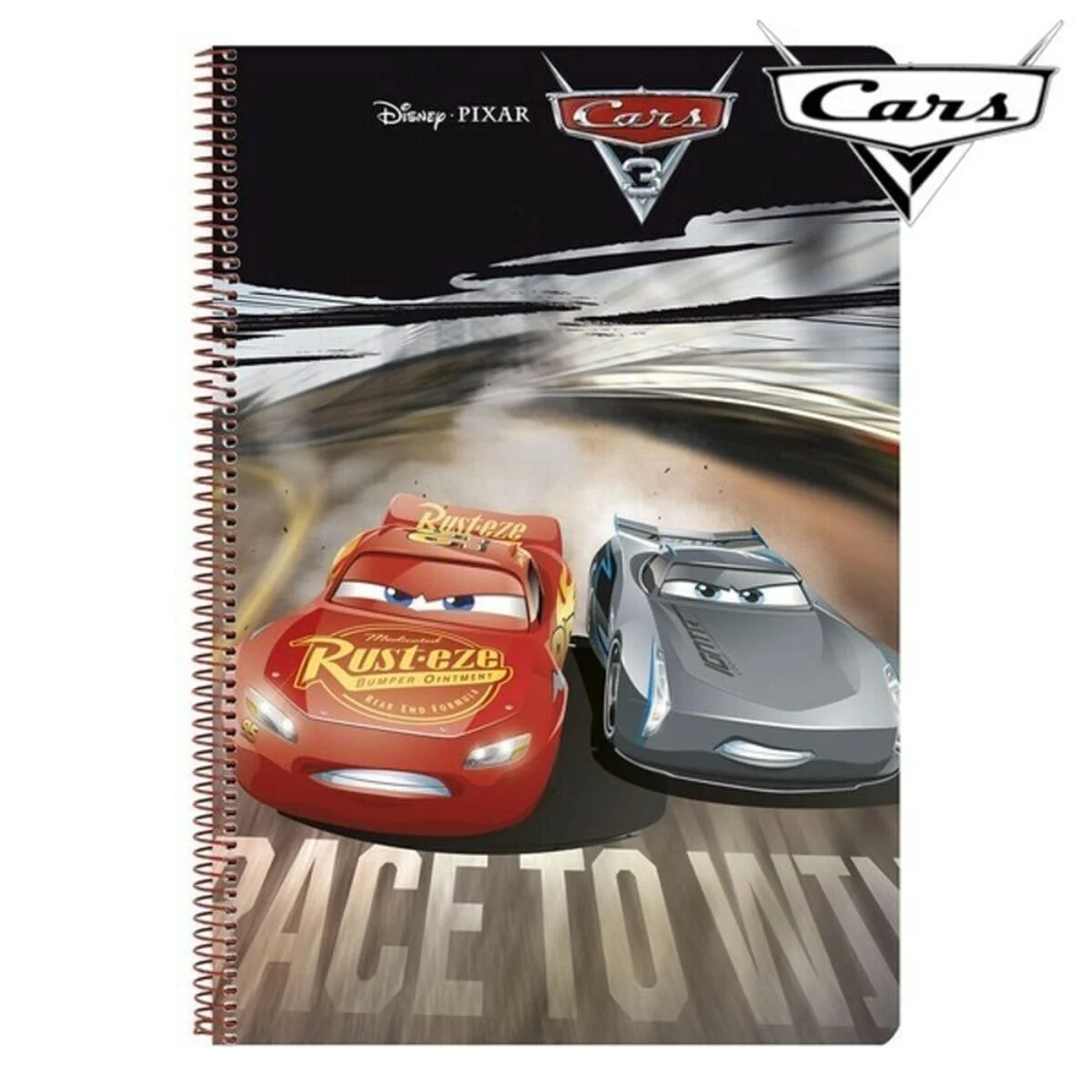 Libreta de Anillas Cars 21,5 x 31 x 1 cm