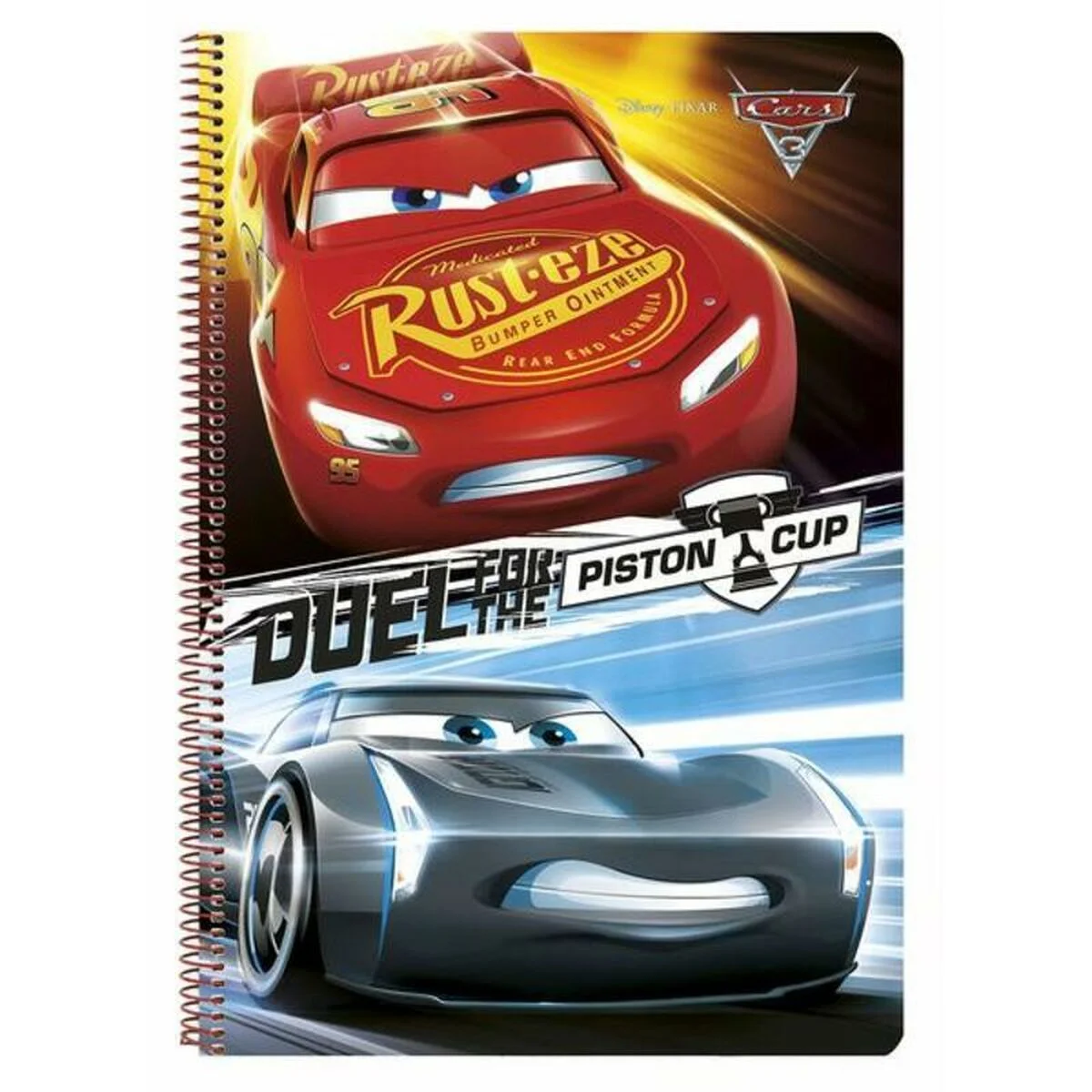 Libreta de Anillas Cars 21,5 x 31 x 1 cm