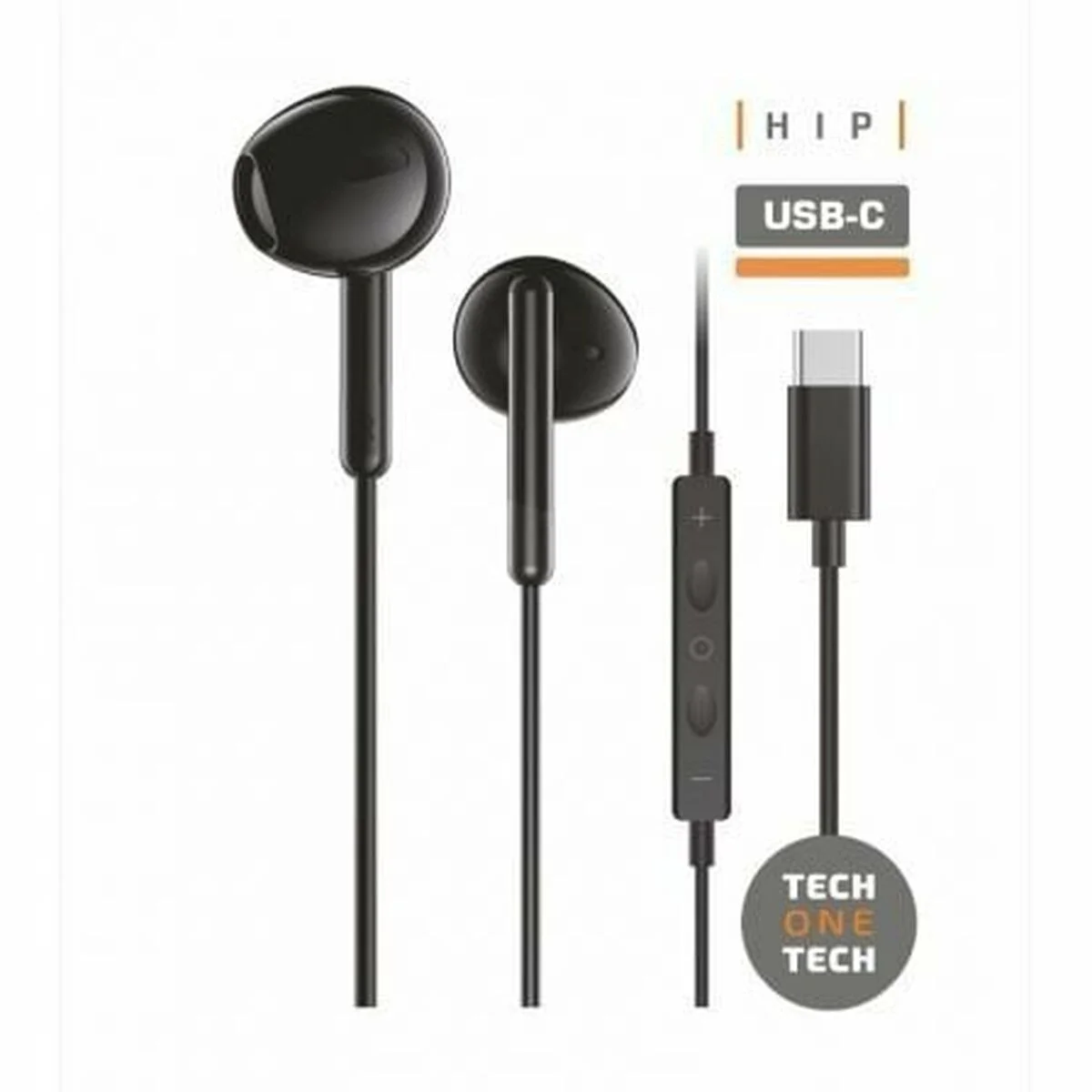 Auriculares Tech One Tech TEC1302 Negro