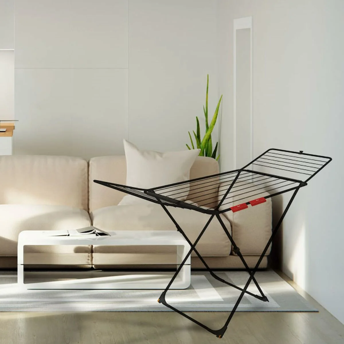 Tendedero Plegable Vileda Universal Black 174100 180 x 55 x 93 cm