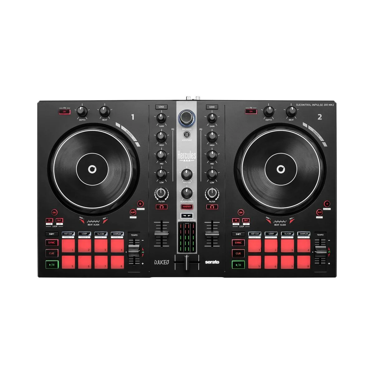 Controladora DJ Hercules SS-1986 48 x 48 x 5,2 cm