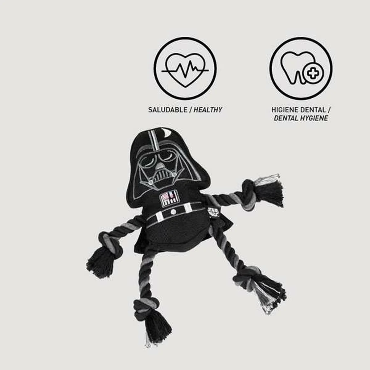 Juguete para perros Star Wars Negro 5,0 x 13,0 x 26,0 cm (4 Unidades)