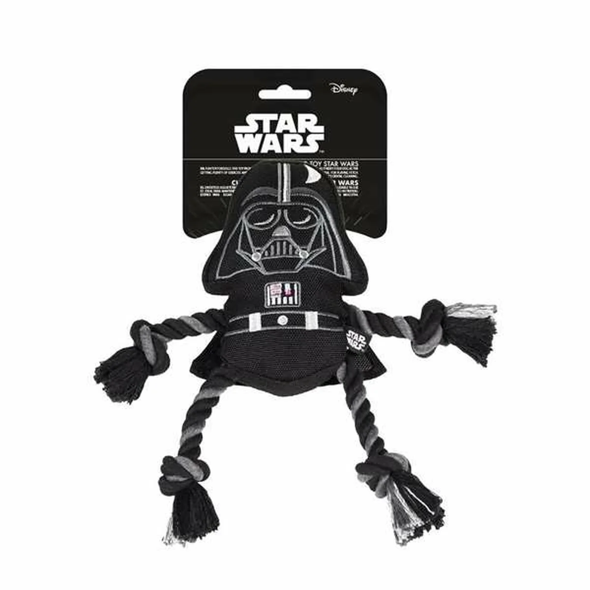 Juguete para perros Star Wars Negro 5,0 x 13,0 x 26,0 cm (4 Unidades)