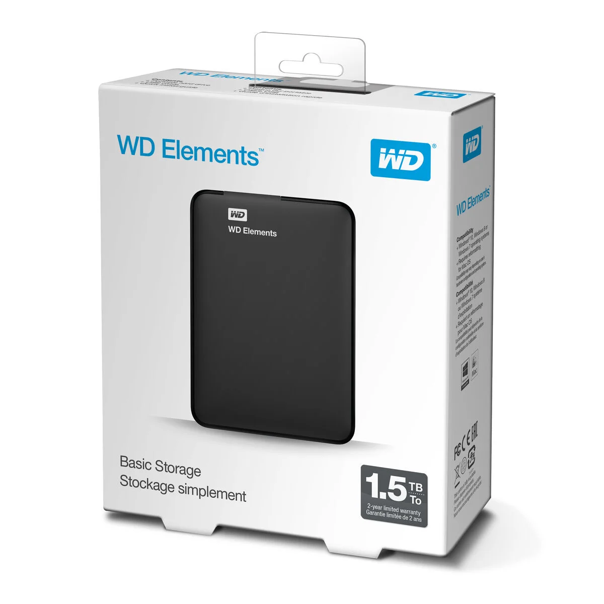 Disco Duro Externo Western Digital WD Elements Portable