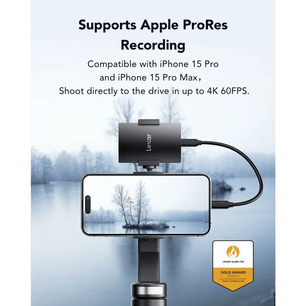 Disco Duro Externo Lexar LSL500X001T-RNBNG 1 TB SSD 2,5"