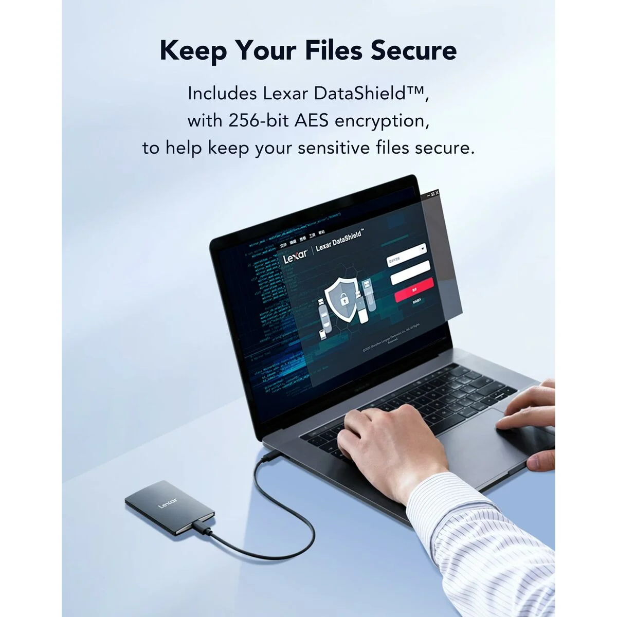 Disco Duro Externo Lexar LSL500X001T-RNBNG 1 TB SSD 2,5"