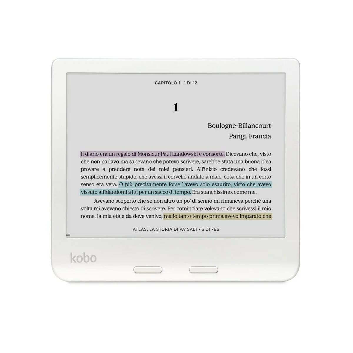 eBook Rakuten N428-KU-WH-K-CK Blanco 32 GB 7"