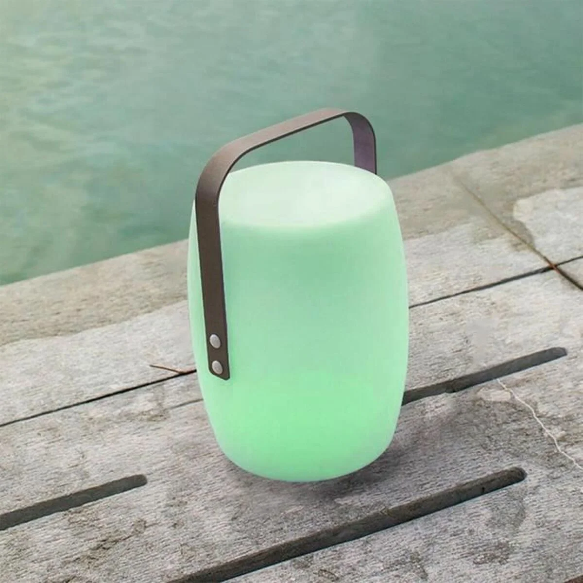 Lámpara de LED Lumisky Lucy Rock Blanco Aluminio