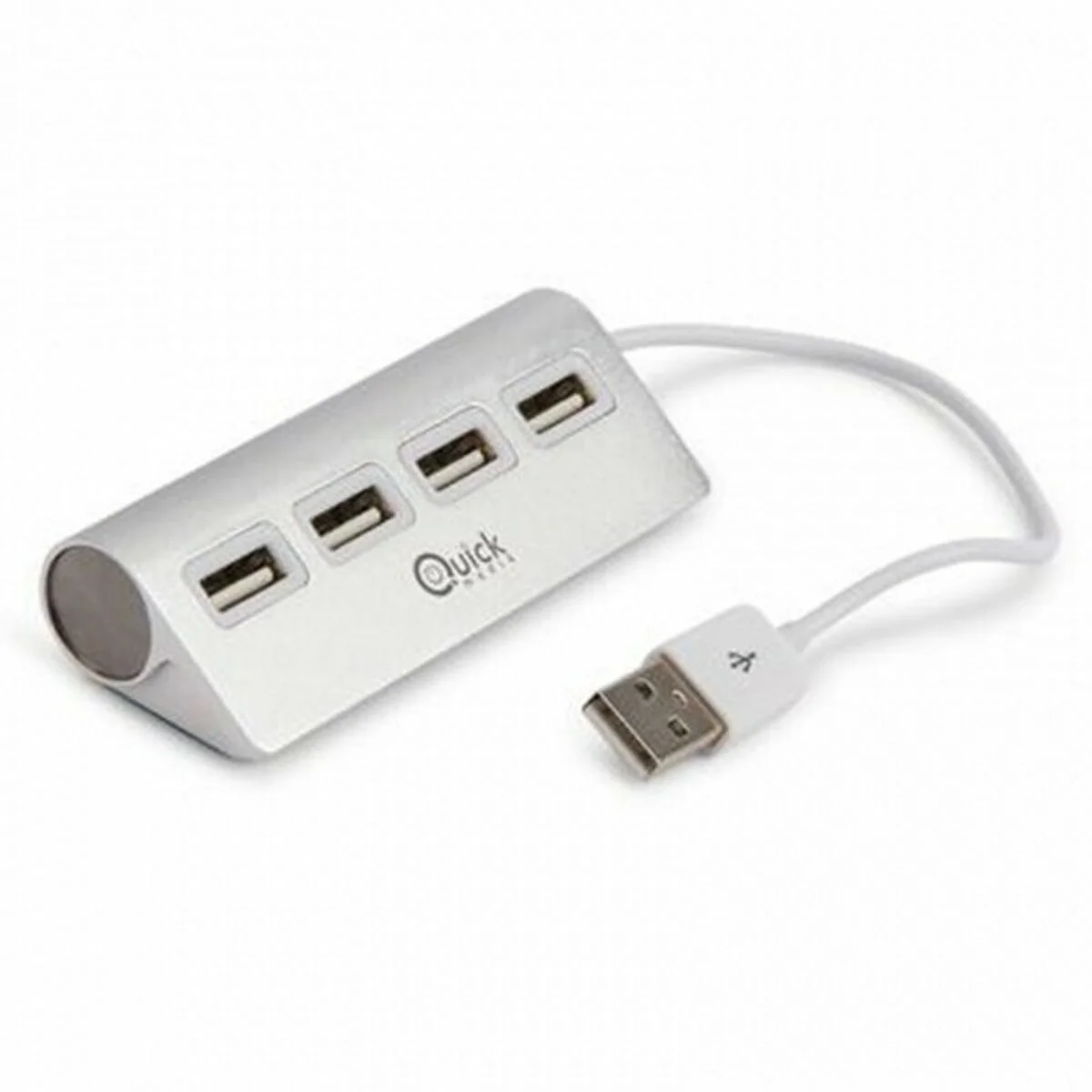 Hub USB 4 Puertos Quick Media 222504 Apple HOT SWAPPABLE